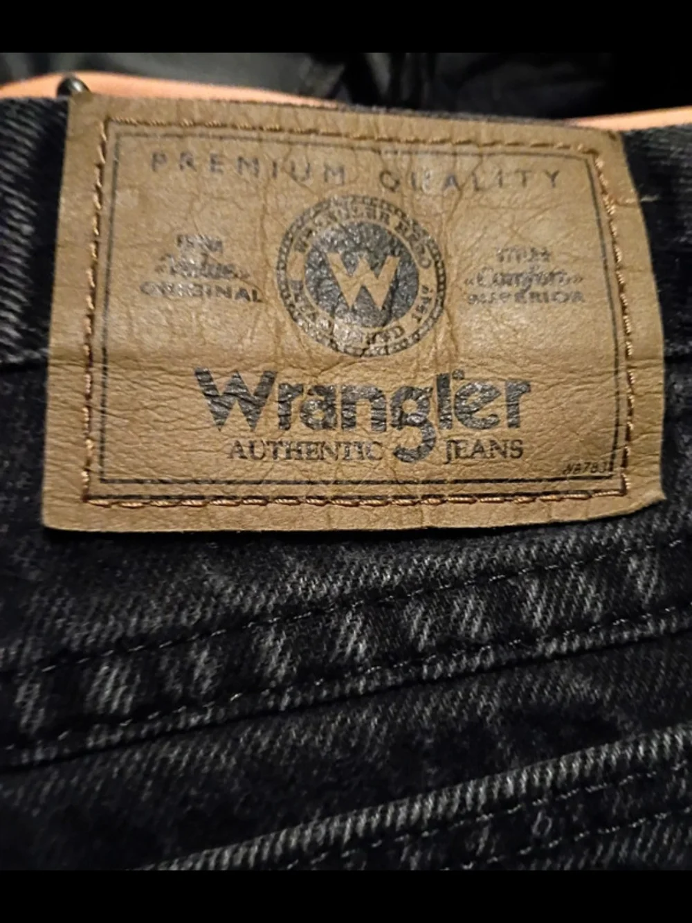 Wrangler Black Men's Denim Jean Shorts